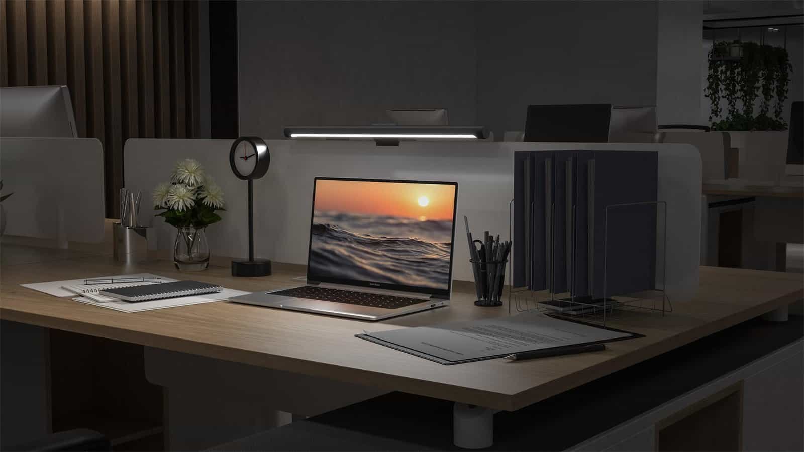 Xiaomi Mi Computer Monitor Light Bar reducing eye strain during long screen hours with monitor light bars